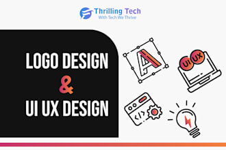 design a professional logo and uiux for your business