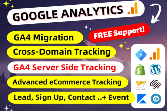 setup GTM, google analytics 4, ga4 ecommerce tracking, ga4 server side tracking