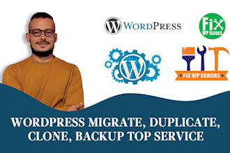 clone your wordpress website