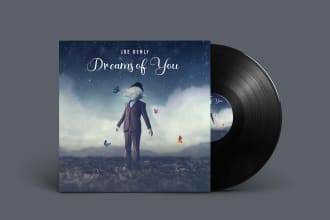 design unique album, podcast, mixtape, single, cd cover