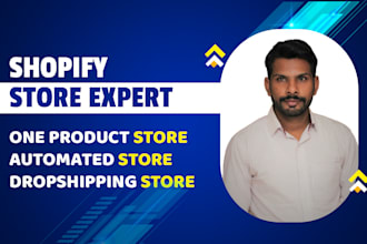 develop a shopify store or dropshipping website