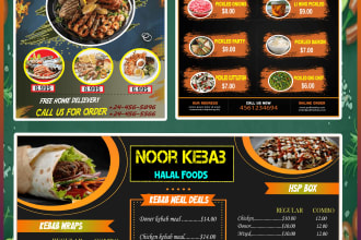 design restaurant menu digital menu food menu