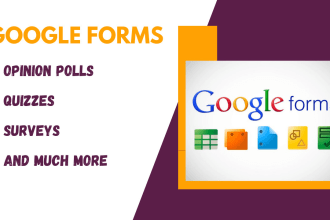 create online forms using jot forms or google forms