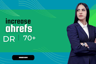 increase domain rating ahrefs DR domain authority with SEO backlinks