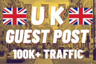 build UK backlinks with high authority UK guest post