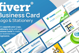 design business card, letterhead and stationery