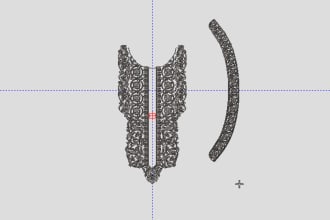 digitize any embroidery design punching for you