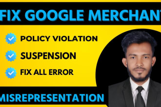 fix google merchant center suspension