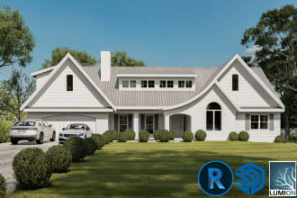 do modeling revit sketchup and render interiors exteriors in lumion