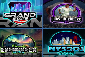 create a custom gta v five m logo for your fivem server