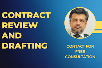 draft and review contracts and agreements