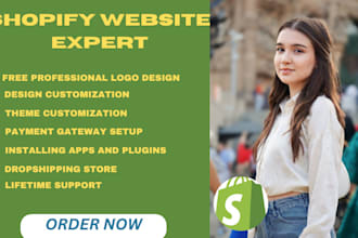 design, develop and kickstart your ecommerce shopify website