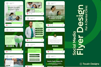 design your online social media flyer in no time