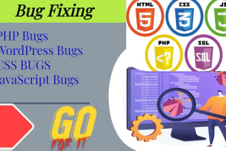 fix php html js and css errors bugs