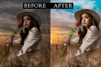 social media photo photoshop editing and retouching