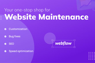 fix bugs in webflow website for smooth experience