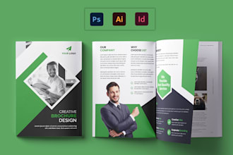 do corporate brochure design, proposal, white paper, business catalog for you