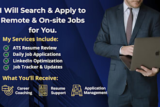 search and apply to remote and onsite jobs for you