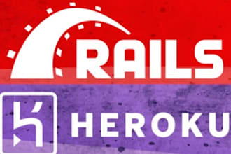 deploy your rails application on heroku server