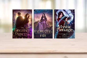 design book cover  , fantasy book cover , flyers , in just 5 hrs