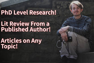 research for your english literature paper