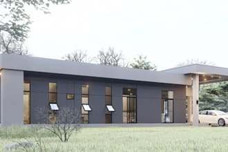 be your architect to provide HD architectural 3d rendering