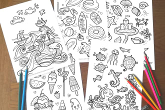 create fun coloring sheets
