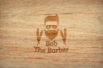 create an outstanding barber shop logo design