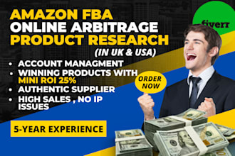 do amazon fba online arbitrage product research USA,UK