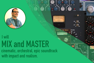 mix and master your cinematic epic orchestral music with impact and realism