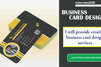 create unique business card design