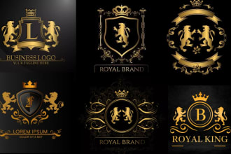 design a luxury perfume fragrance logo and bottles design