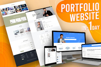 do custom portfolio website design and development for professionals
