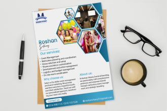 design marketing business corporate flyer and one pager