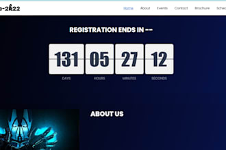 build a modern responsive website
