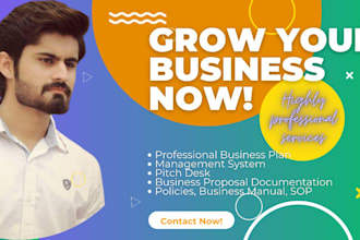 develop detailed business strategies, business plans