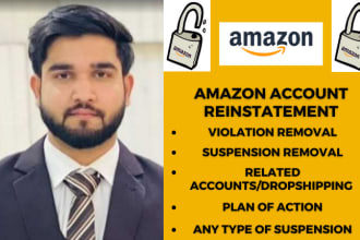 do amazon account reinstatement, deactivation, suspension and fba consultant