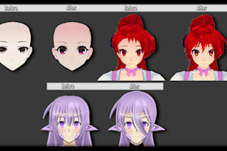 create, edit, fix or rigging any 3d model, including mmd, vrm and vrchat
