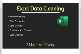clean, organize and merge excel or CSV data