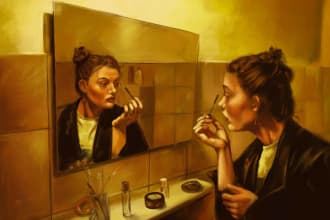 digital oil painting for you and your business