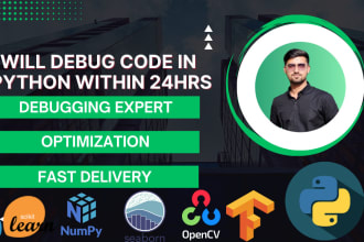 fix bugs or debug code in python and all its libraries