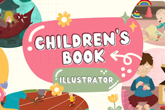 illustrate a whimsical children picture book
