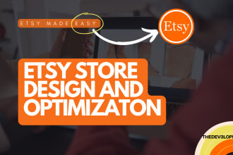do etsy store setup, etsy digital products, etsy shop, and etsy product listing