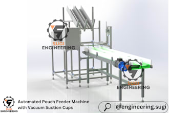 do custom automation machine 3d design and concept