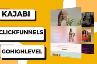 be your kajabi, clickfunnels, gohighlevel website expert