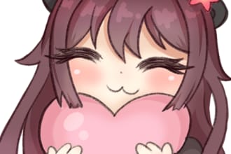 draw your chibi characters or emotes
