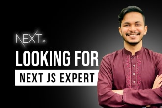 develop website using next js, typescript with tailwind css
