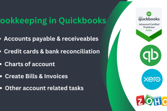do accounting and bookkeeping on quickbooks online