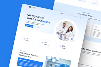 create a wordpress site for a healthcare or medical clinic