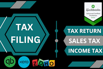 do your tax preparation in quickbooks online, xero and zoho books